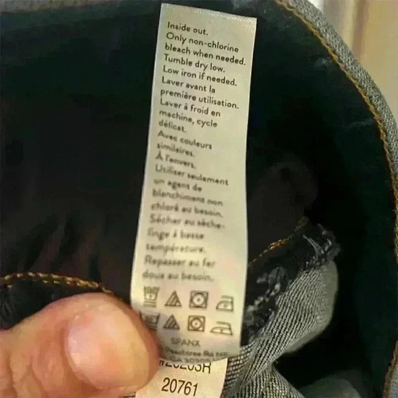 SPANX Women's Ankle Skinny Jeans Medium Distressed Blue Denim Pull-On Stretchy - Picture 9 of 13